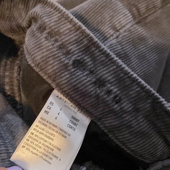 AE Corduroy Mom Straight Leg Jeans - Picture 3 of 4